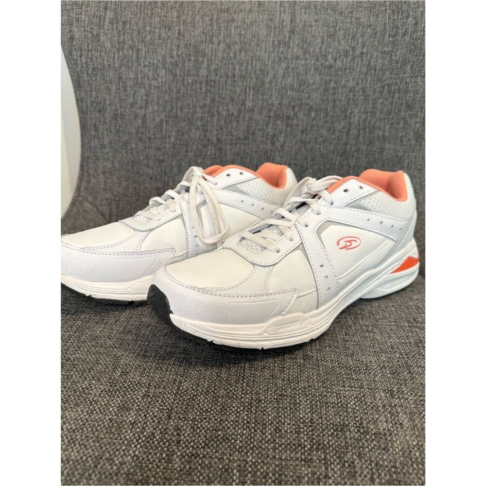 Dr. Scholl's Women's Walking Shoes White Coral Comfort Sneakers Size 10W Wide